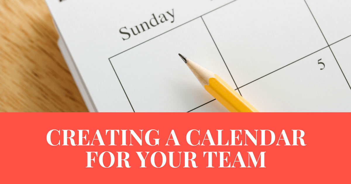 Creating a Calendar for Your Team (1)